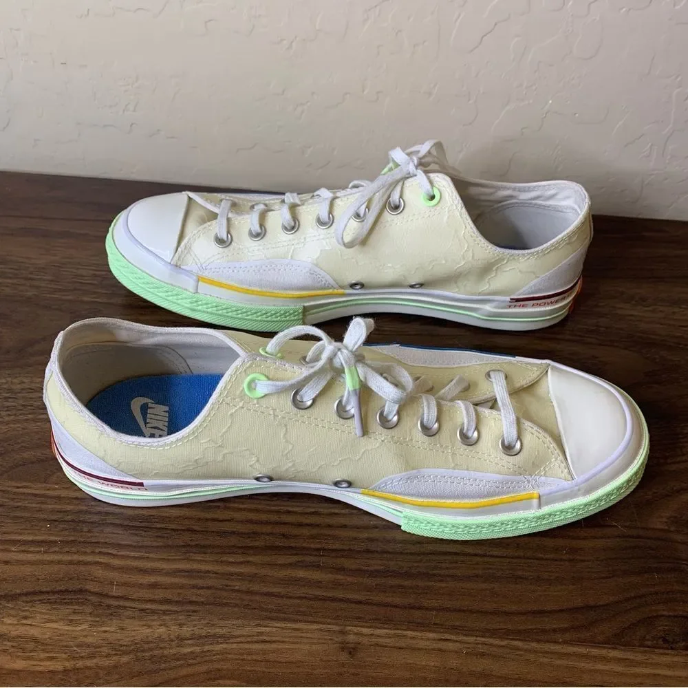 Pigalle x Converse Chuck 70 Low 'Barely Volt Sneakers Men’s Size 11.5/Women 13.5
